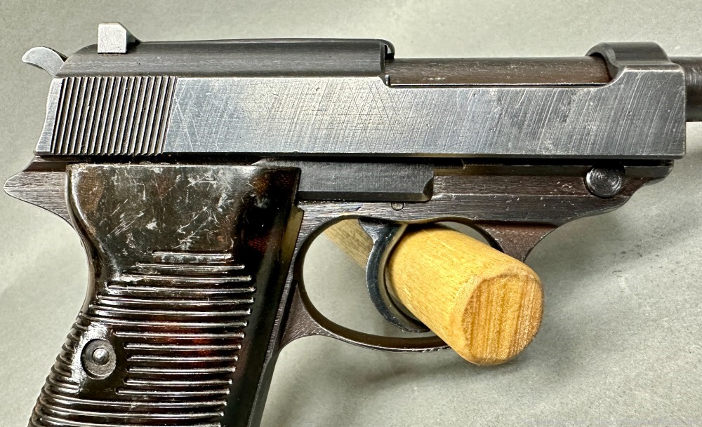 East German VOPO issue WWII Spreewerk CYQ P38 Pistol-img-28