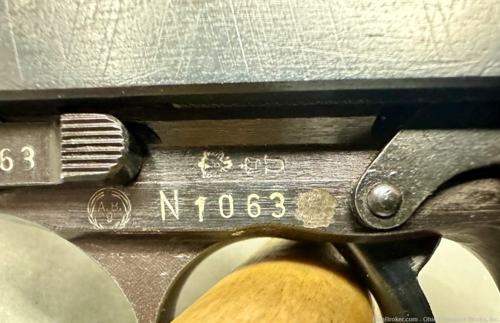 East German VOPO issue WWII Spreewerk CYQ P38 Pistol-img-14