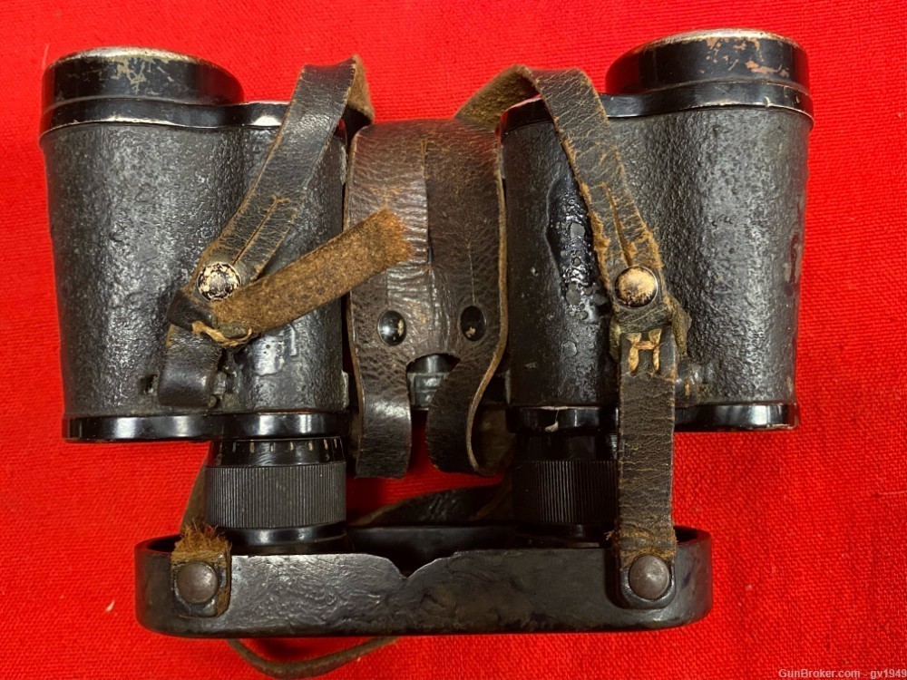 WW2 German 6X30 Binoculars  Case dated 1941-img-9