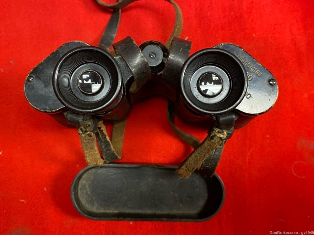WW2 German 6X30 Binoculars  Case dated 1941-img-0