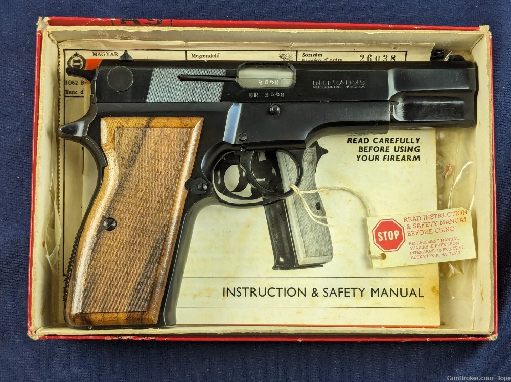 March Special Exc. FEG R9 9MM Auto Pistol-img-0
