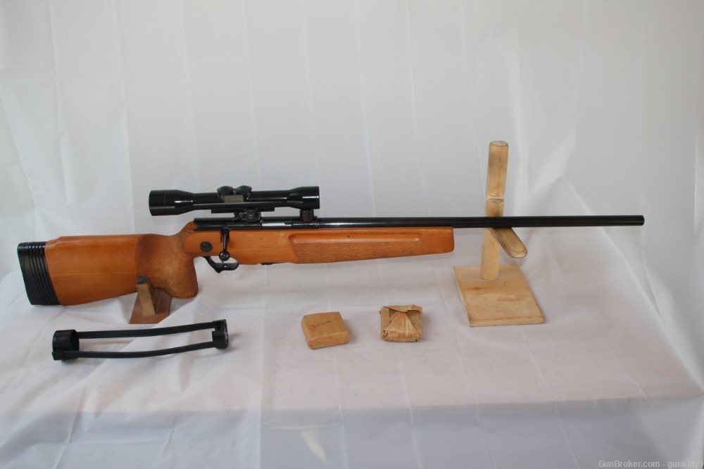 DDR East German SSG82 Matching # 5.45 Sniper Rifle with Scope 2 spare mags -img-0