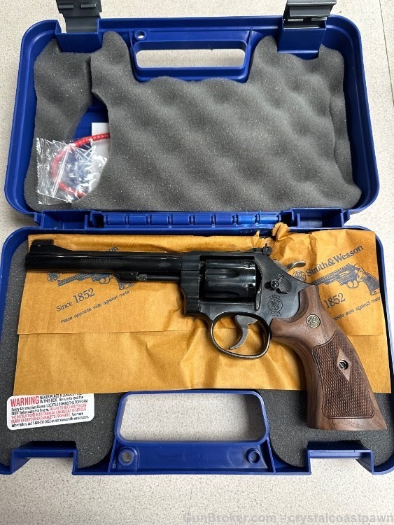 NIB Smith & Wesson M48 M48-7 22magnum 22mag revolver-img-0