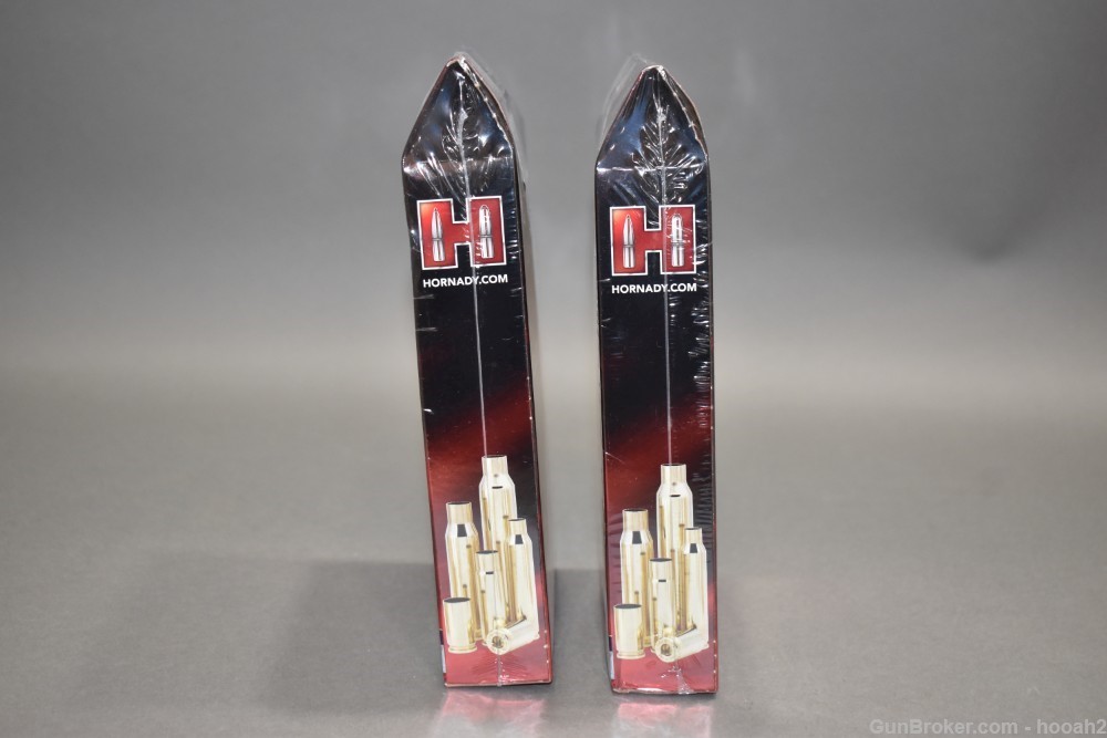 2 Bags 100 Ct Hornady 25-35 Winchester Win Brass Reloading Cartridge Cases -img-2