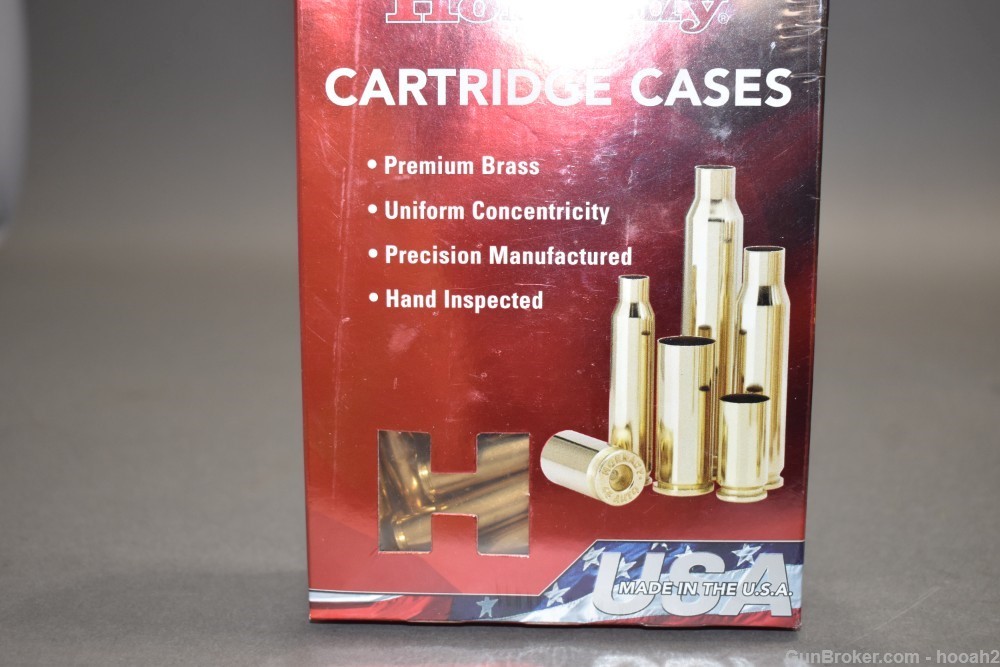 2 Bags 100 Ct Hornady 25-35 Winchester Win Brass Reloading Cartridge Cases -img-7