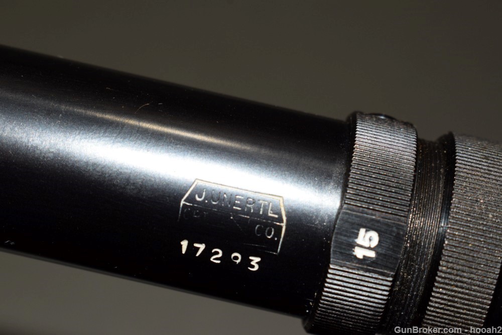 Vintage Unertl 15X Fixed Power Rifle Scope W Caps 2" Target? Ultra Varmint?-img-27
