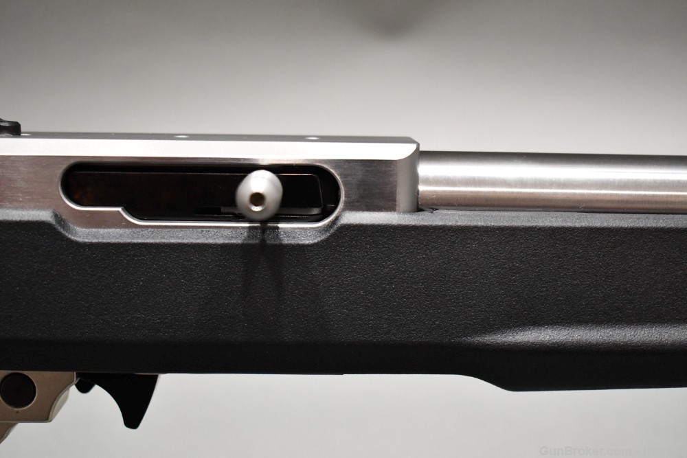 Superb Volquartsen Custom SS Lightweight Semi Auto Rifle 22 LR W Case-img-5