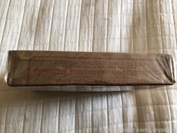 7.62mm Mauser Belgian Full Sealed Box-img-1