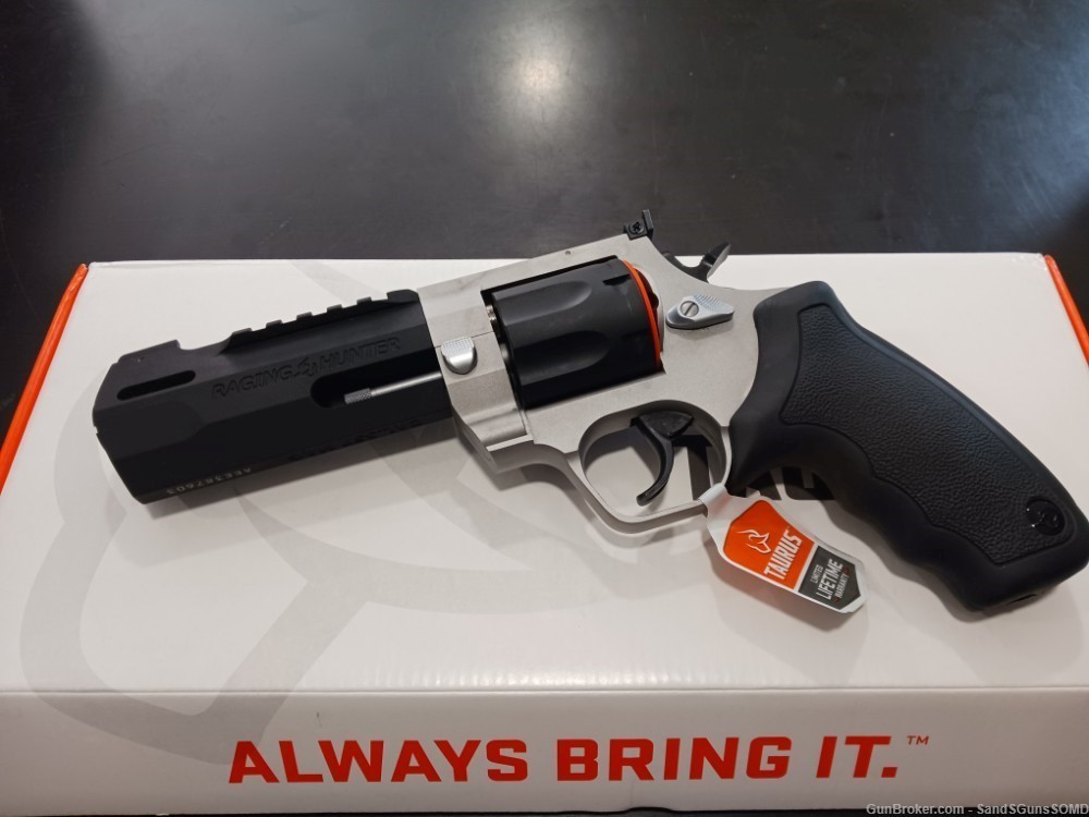 2-Tone TAURUS RAGING HUNTER 357 MAGNUM 5" 7 SHOT Revolver New-img-1