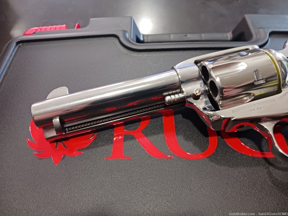 RUGER VAQUERO 45LC 4-5/8" STAINLESS 5105 SINGLE ACTION REVOLVER New-img-5