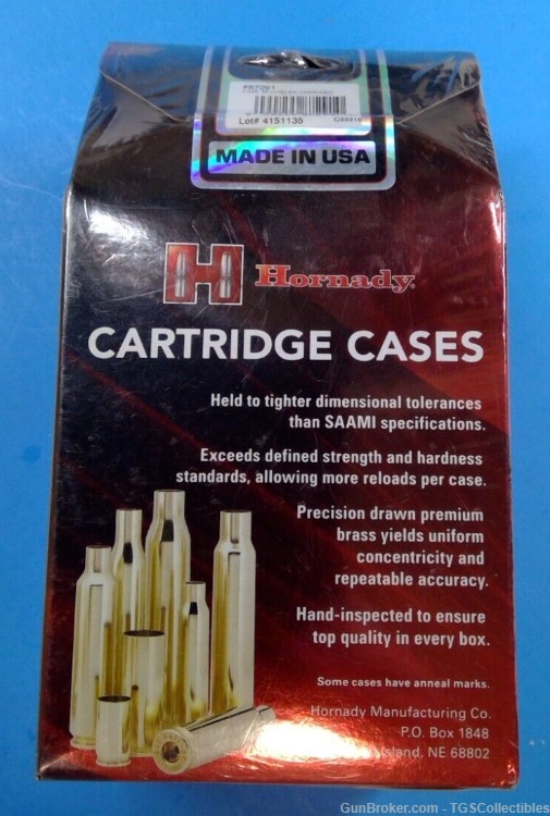 Hornady 35 Brass Cases-img-1