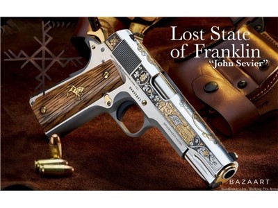 Colt 1911 .45 ACP John Sevier - Lost State of Franklin #166/200