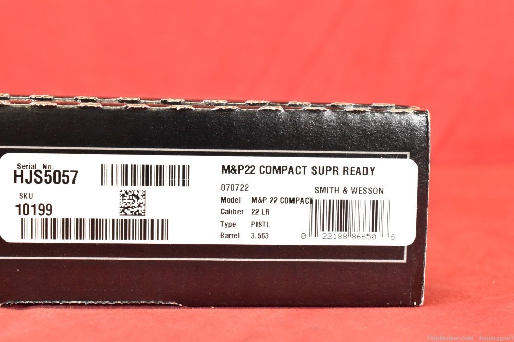 S&W M&P22 Compact 22LR 3.56" Threaded Barrel S&W M&P22C M&P22-Compact-img-9