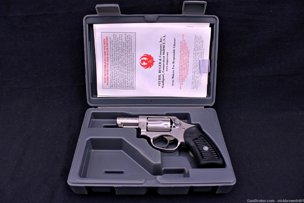 RUGER SP101 DAO SPURLESS HAMMER 357 MAG 2.25" BBL STAINLESS & FACTORY BOX-img-22