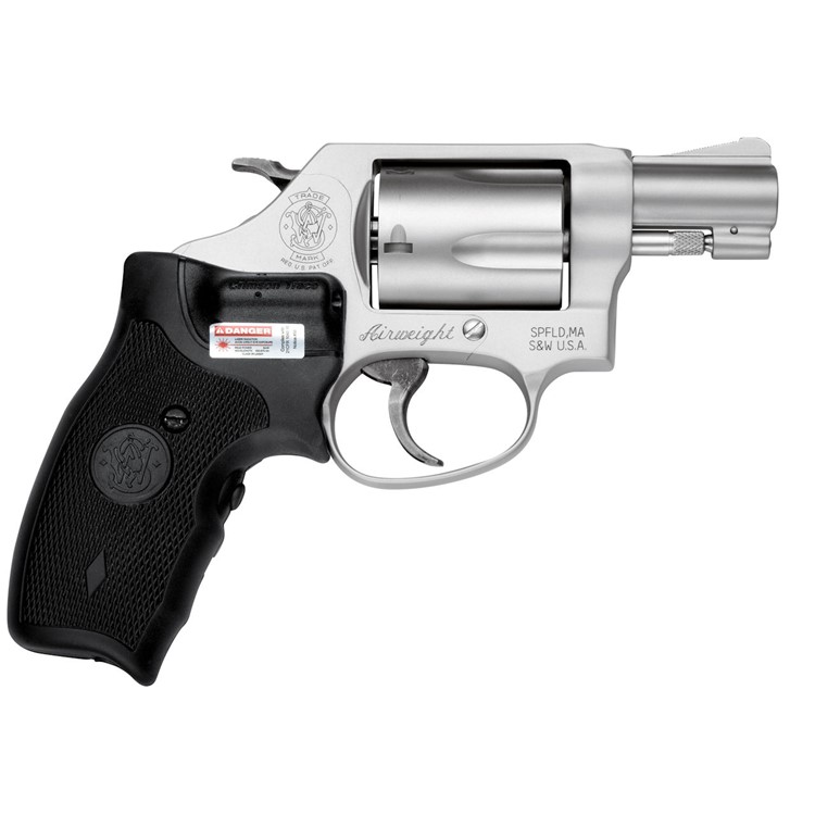 S&W 637 Chiefs Special Airweight .38 Special +P 1.875 BBL Matte Silver 5 Rd-img-0