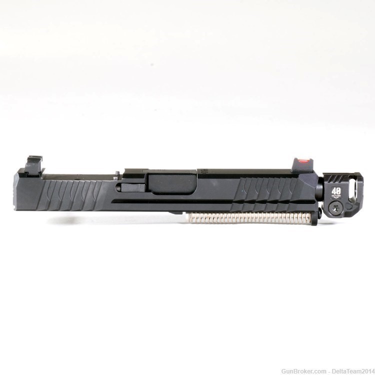 9mm Complete Pistol Slide - Glock 19 Compatible - Micro Comp. - Assembled-img-1