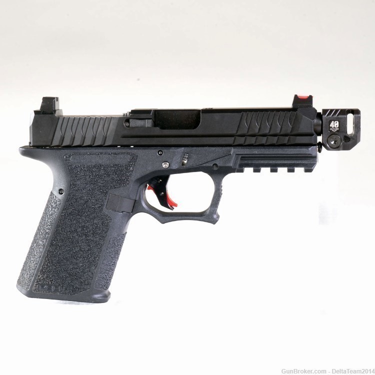 9mm Complete Pistol Slide - Glock 19 Compatible - Micro Comp. - Assembled-img-5
