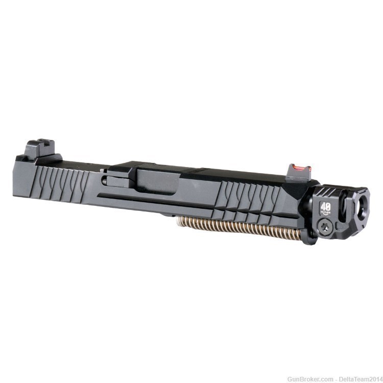 9mm Complete Pistol Slide - Glock 19 Compatible - Micro Comp. - Assembled-img-0