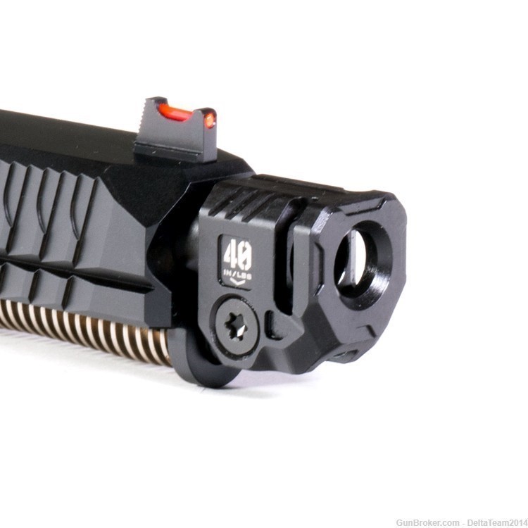 9mm Complete Pistol Slide - Glock 19 Compatible - Micro Comp. - Assembled-img-3