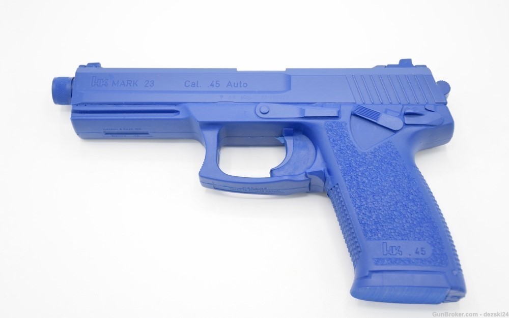 HECKLER & KOCH HK MARK 23 PROP GUN/DEMO GUN BLUE GUN/TRAINING GUN RARE New-img-0