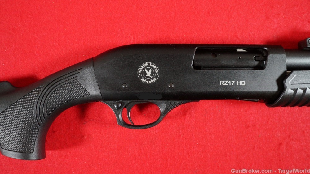TR IMPORTS RZ17HD 20" 12GA HOME DEFENSE SHOTGUN SILVER EAGLE (TR1RZ17)-img-3