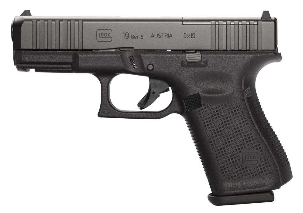 Glock  G19 Gen5 Compact MOS 9mm Luger 4.02 10+1 -img-0