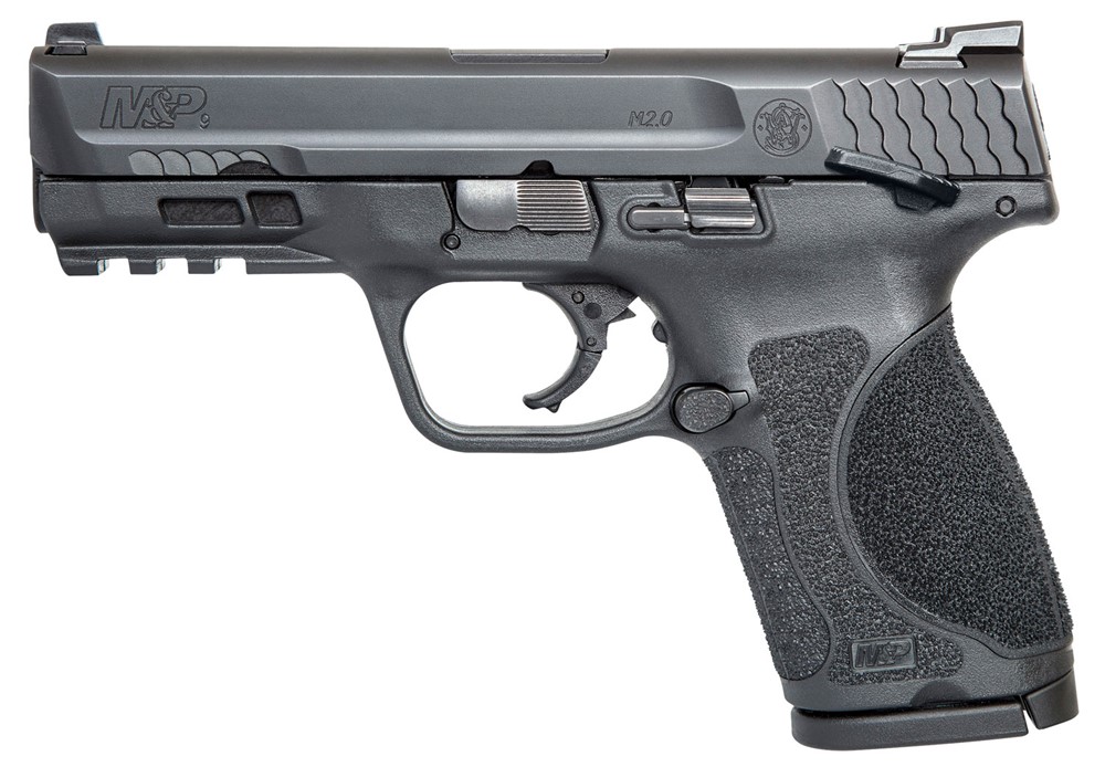 Smith & Wesson M&P M2.0 Compact 9mm Luger Pistol MS 4 Black 12465-img-1