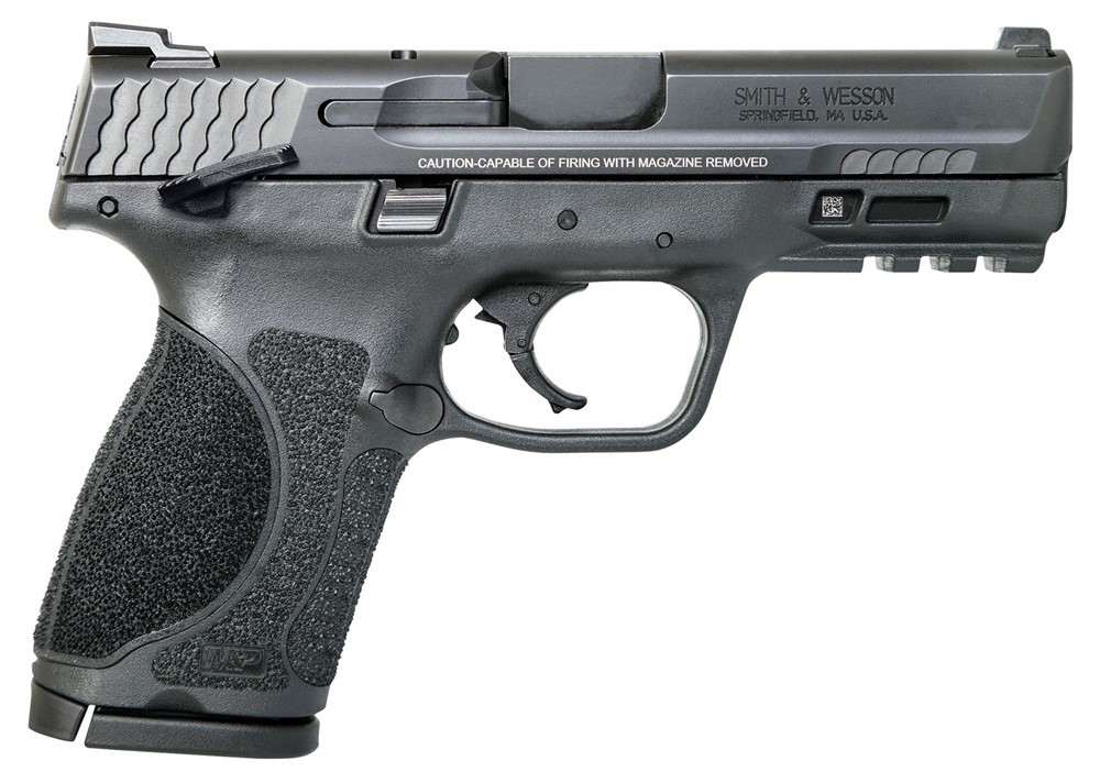 Smith & Wesson M&P M2.0 Compact 9mm Luger Pistol MS 4 Black 12465-img-0