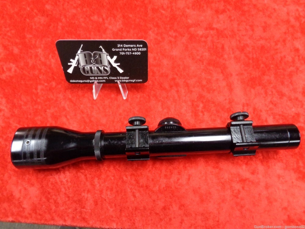 Vintage Redfield Wide Angle TV View Rifle Scope Steel Tube FX WE TRADE GUNS-img-10