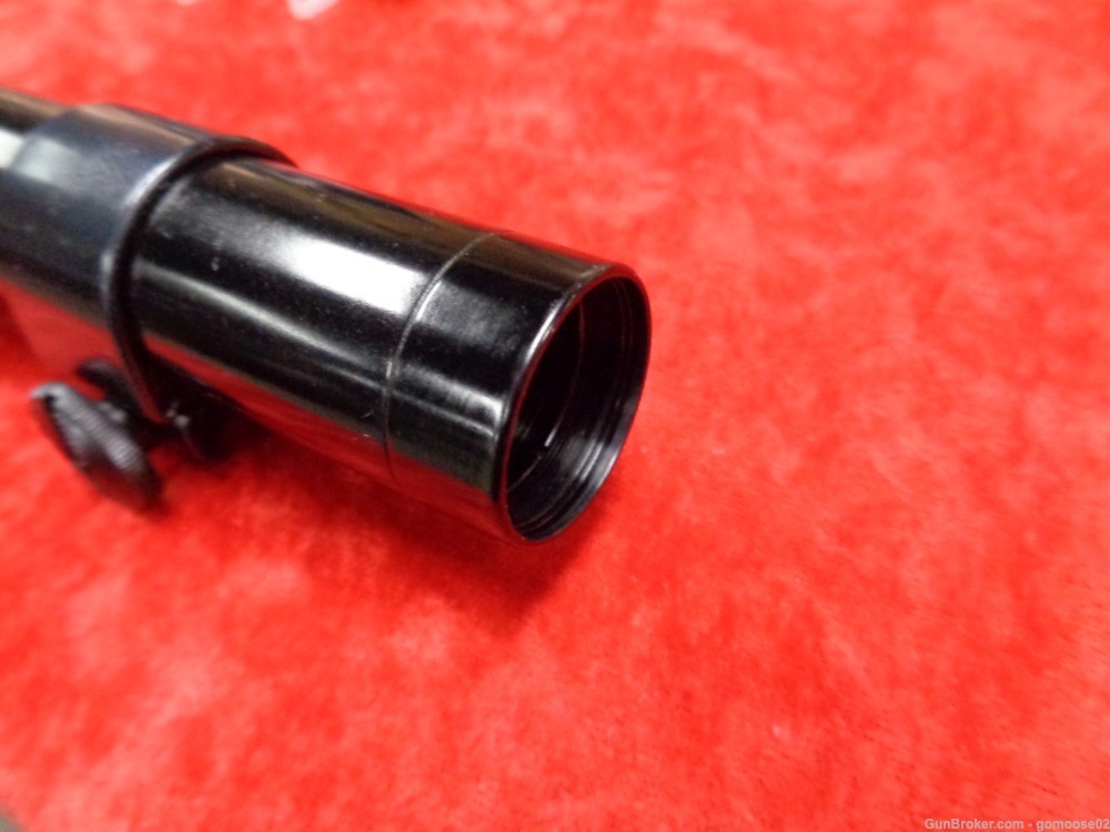 Vintage Redfield Wide Angle TV View Rifle Scope Steel Tube FX WE TRADE GUNS-img-4