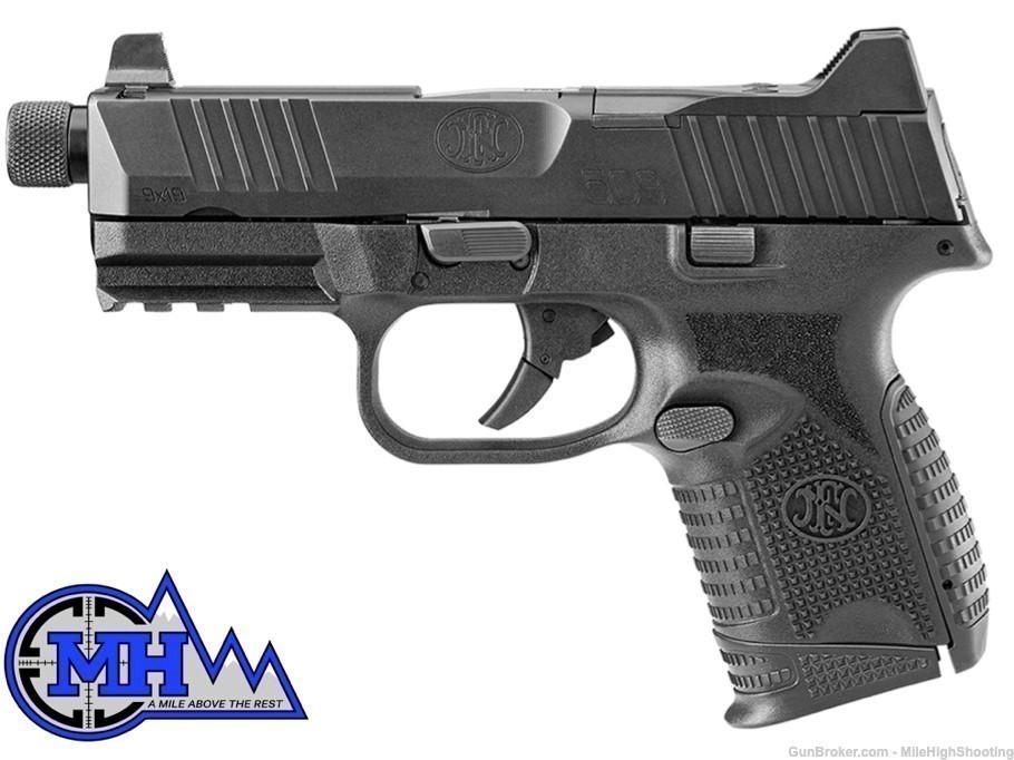 FN 509C Tactical 9mm BLK/BLK (1) 12rd (1) 24rd 66-100782-img-0