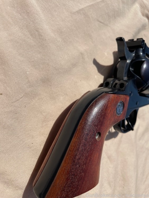 Ruger New Model Blackhawk 357 Magnum Revolver Blued Nice with Holster-img-10