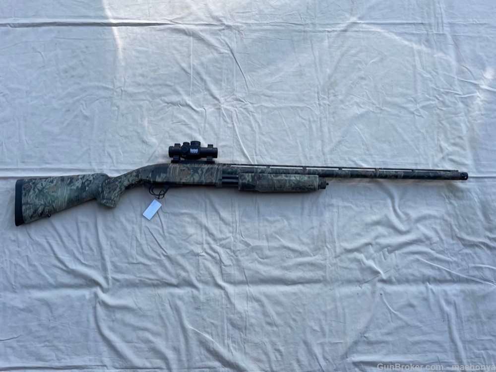 Browning Invector BPS 12 Gauge Came Very Nice w/ Red Dot Scope-img-0