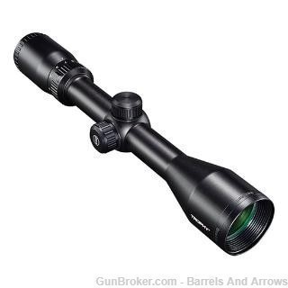Bushnell 753960 Trophy Riflescope 3-9x40 Multi-X Matte Box UPC: 02975753960-img-0