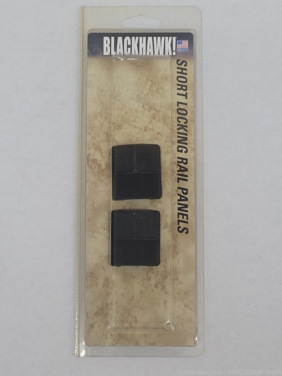 Blackhawk Short Locking Rail Panel Black 71RP02BK NEW-img-0