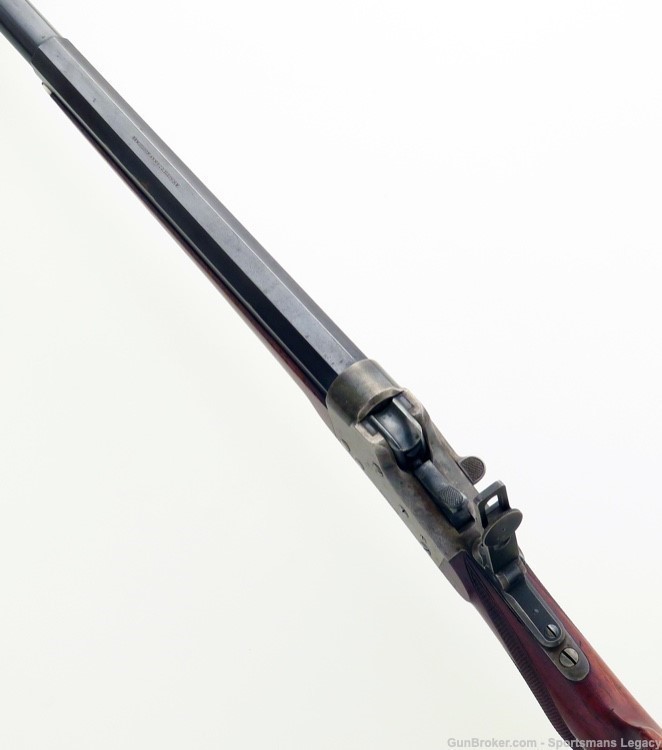 Remington Hepburn .38-55, 30-inch octagon to round, good bore, layaway-img-2
