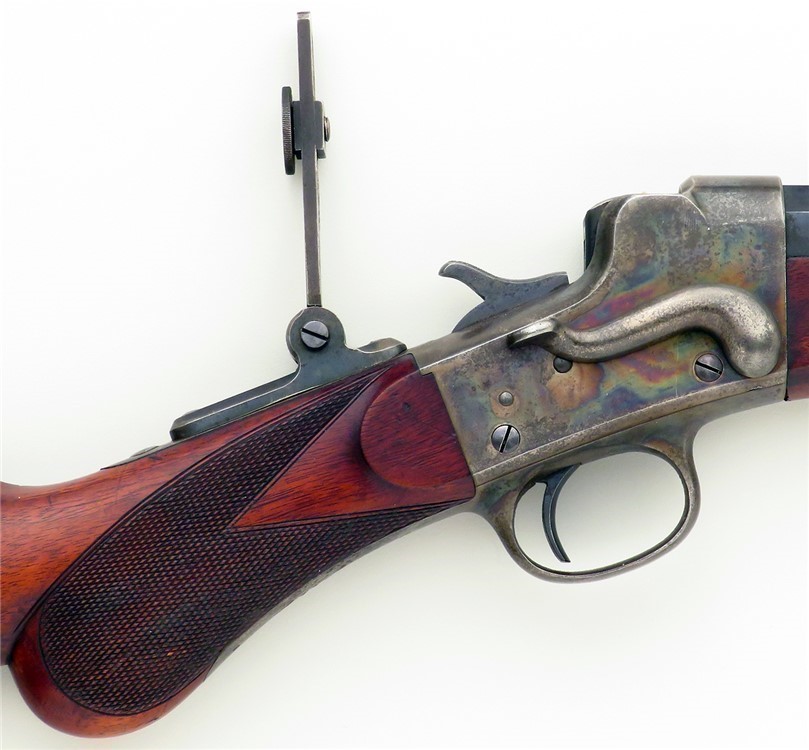 Remington Hepburn .38-55, 30-inch octagon to round, good bore, layaway-img-4