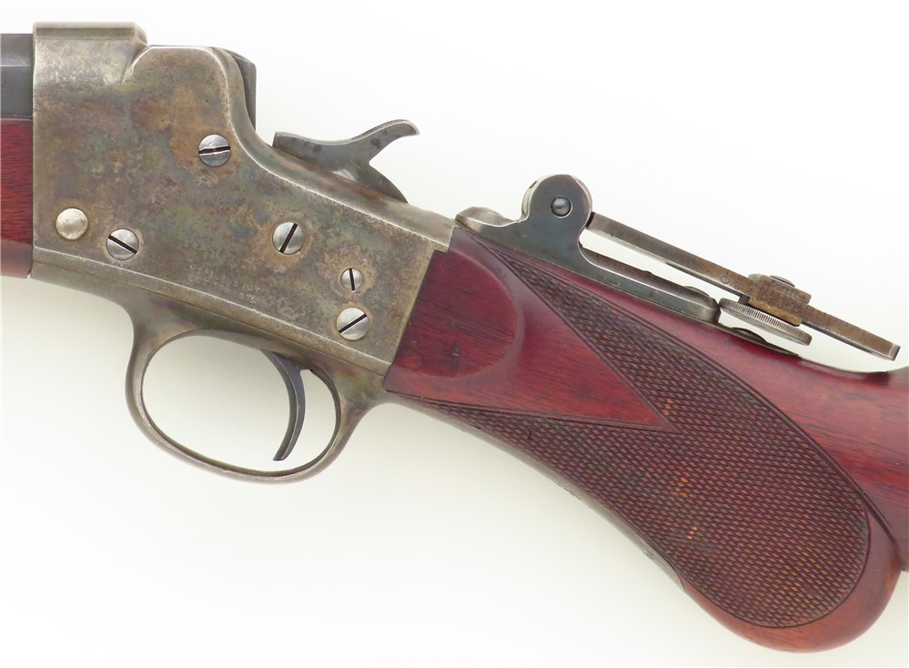 Remington Hepburn .38-55, 30-inch octagon to round, good bore, layaway-img-5