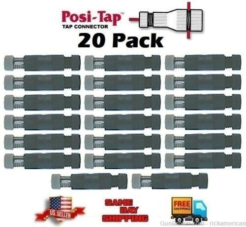 Posi-Tap (EX-255) Reusable Wire tap 12-18 Awg, 20 pack PTA1218Mx20-img-0