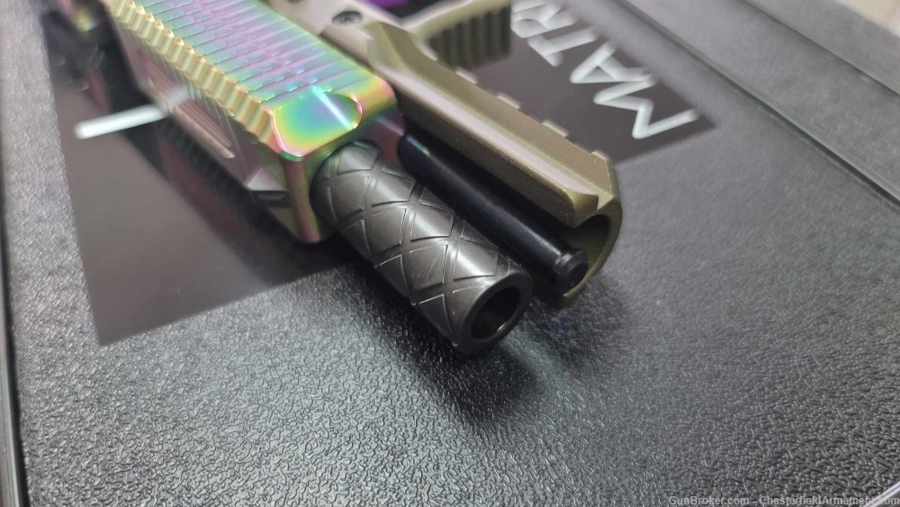 Matrix Arms MX19 Aluminum frame 9MM pistol 3lb Timney Alpha Trigger -img-15