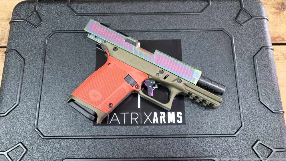 Matrix Arms MX19 Aluminum frame 9MM pistol 3lb Timney Alpha Trigger -img-24