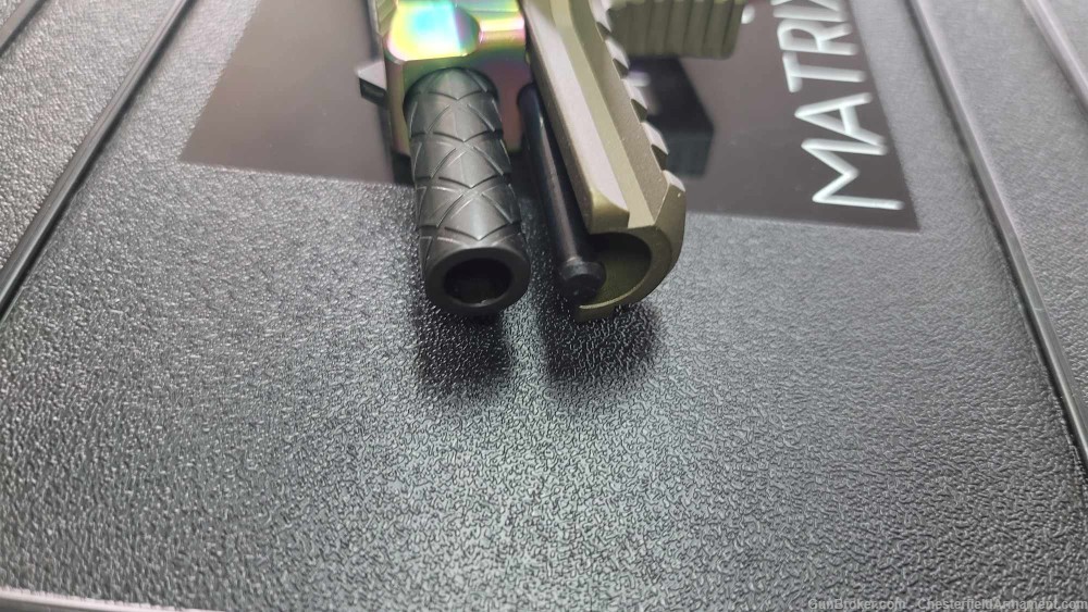 Matrix Arms MX19 Aluminum frame 9MM pistol 3lb Timney Alpha Trigger -img-14
