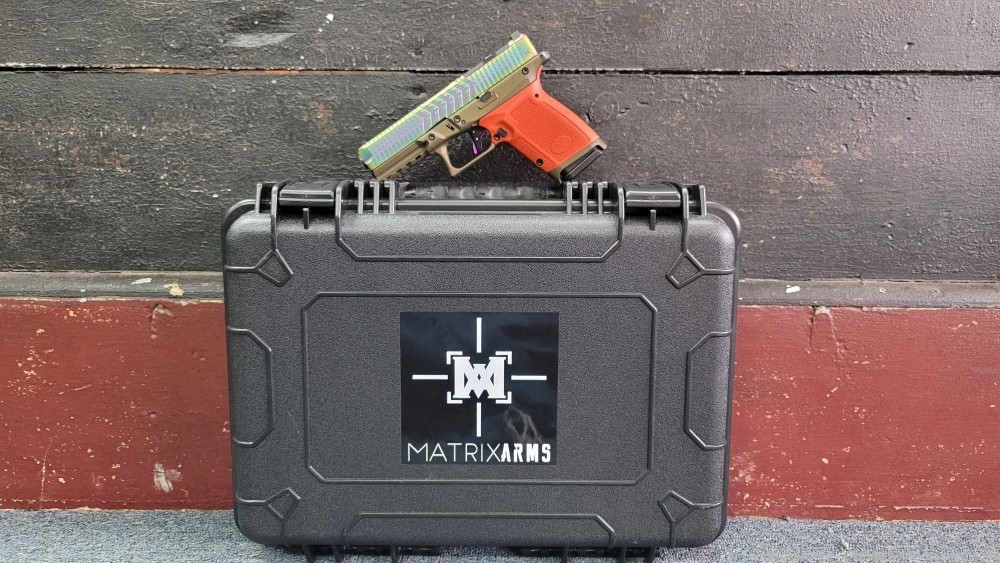 Matrix Arms MX19 Aluminum frame 9MM pistol 3lb Timney Alpha Trigger -img-12