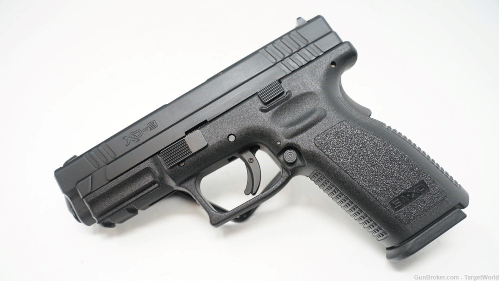 SPRINGFIELD ARMORY XD SERVICE PISTOL 9MM WITH GEAR PAC BLACK (19633)-img-0
