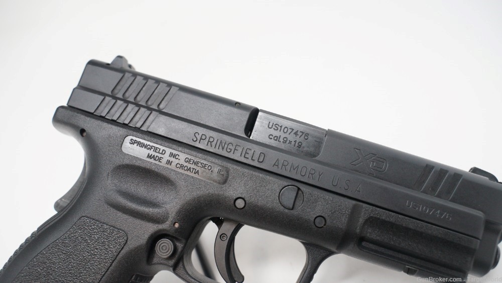 SPRINGFIELD ARMORY XD SERVICE PISTOL 9MM WITH GEAR PAC BLACK (19633)-img-5