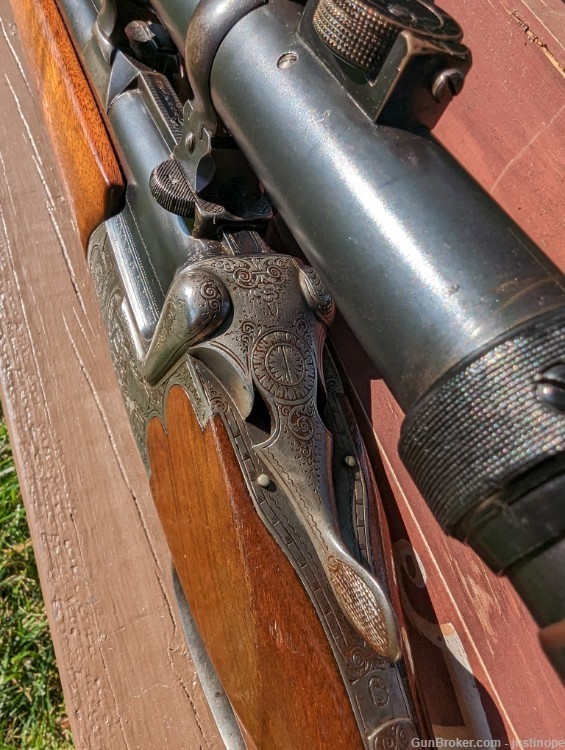 Ferlach 16 Gauge /  7×57 Mauser Over Under Shotgun Rifle Combo Franz Sodia-img-3