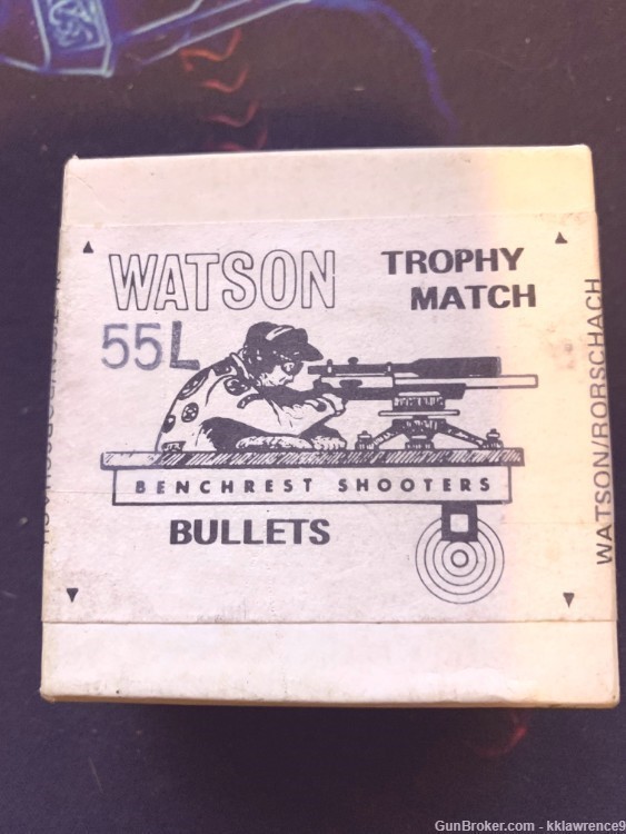 WATSON 22 CAL .224 - COMPETETION 55 GR. HP - 100 CT BOX #55L-img-1