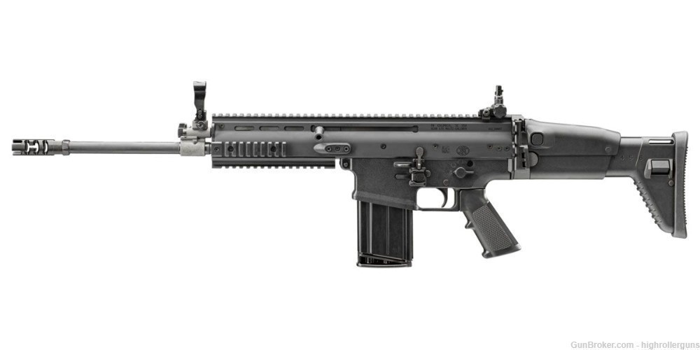 NEW FN SCAR 17S NRCH 16" 7.62X51 RIFLE, BLACK - 98661-2 10RND-img-0