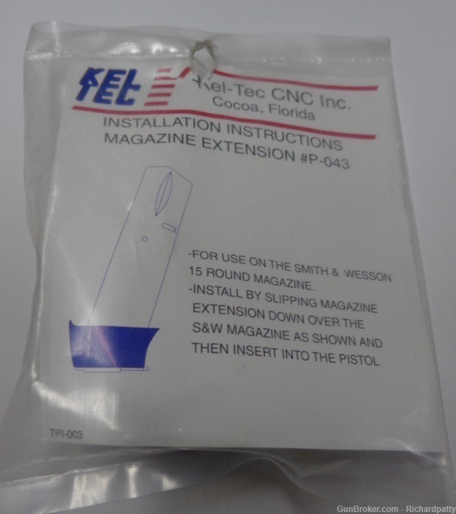 Magazine Extension for Kel-Tec P11 9mm - P-043-img-0