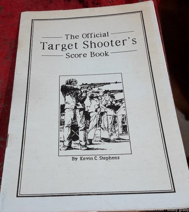 the official  target shooters score book -img-0